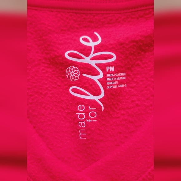 Made for life red sweater - Picture 2 of 5